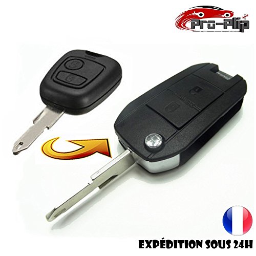 Image secondaire de KIT DE Transformation Clé Plip pour 107 207 307 407 106 206 306 406 405 Patner Xsara Saxo Berlingo Aygo 2 Boutons Conversion @Pr