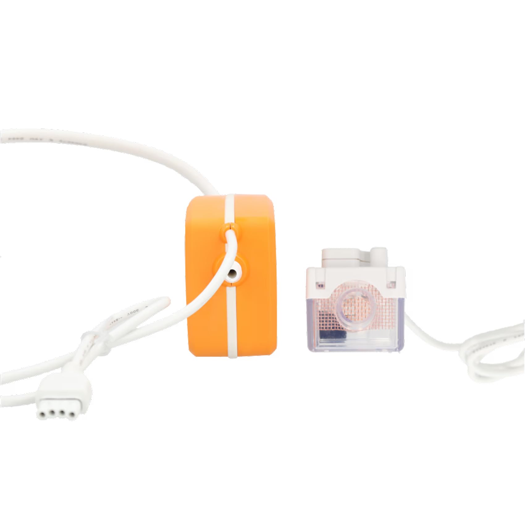 Aspen Pumps Silent+ Mini Orange FP3430, Pompe de Relevage des Condensats pour Climatiseur, Mini Pompe à Condensats pour Splits jusqu’à 40 kW, 35 l/h, 10 m, Ultra Silencieuse 16 dB(A), 5ᵉ Génération
