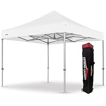 Commercial Heavy Duty Aluminum Instant Popup Canopy Tent White, 10ft x 10ft