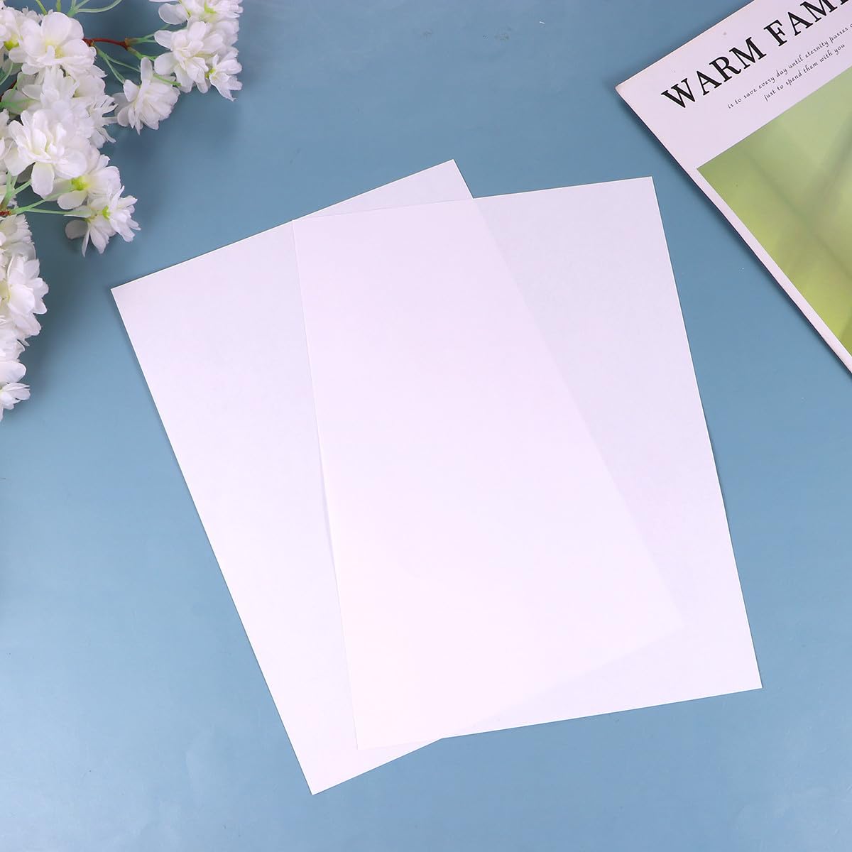 A4 Trennpapier Doppelseitig Weiß 120g, 100 Blatt, Papier