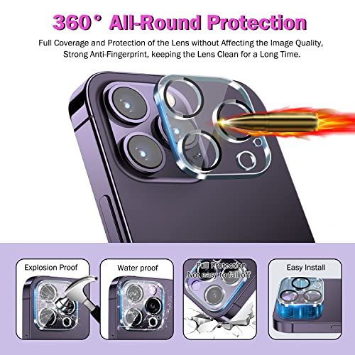 QHOHQ Protector de Pantalla para Xiaomi Redmi Note 8 Pro, [3 Piezas] [Dureza 9H] Sin Burbujas HD Transparente Anti-Arañazos Cristal Templado