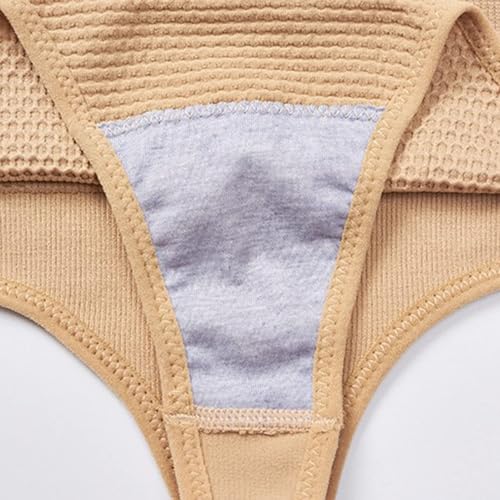 Calcinha com controle de barriga modelador de barriga calcinha apertando a cintura damasco elástico