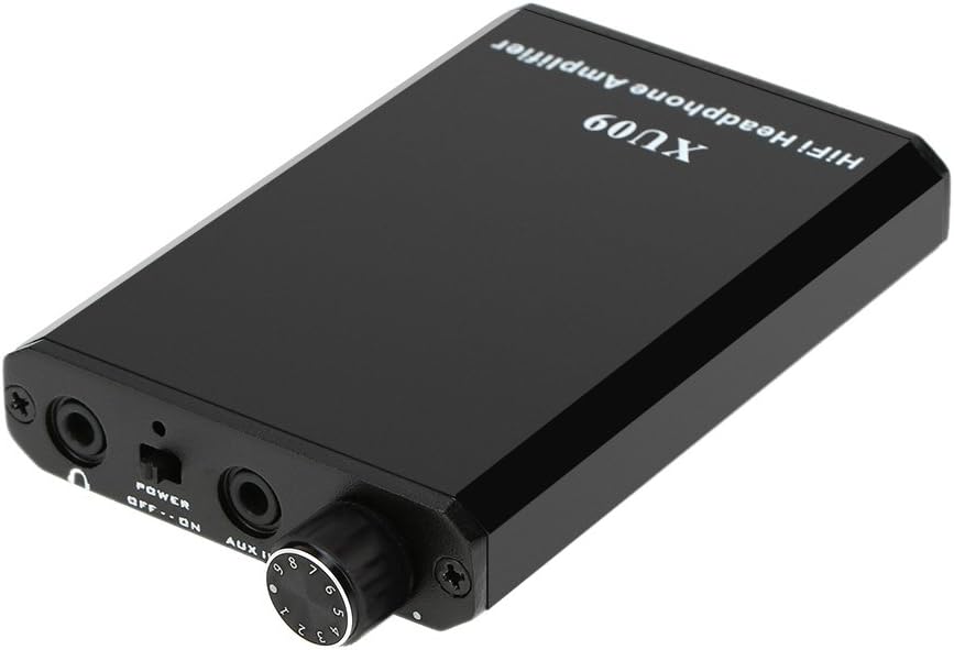 XU09 Hi-Fi Headphone Amplifier Portable Sound Amplifier Improver For iPhone 8 X MP3 MP4 Other 3.5mm Audio Devices