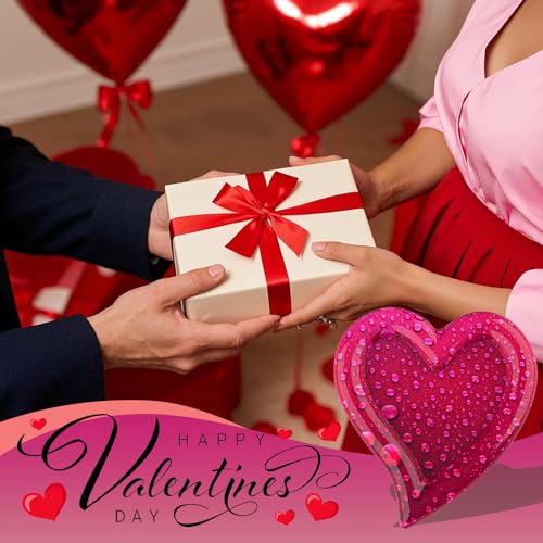 Juome 2Pcs Heart Tray Resin Molds Silicone, Valentines Love Heart Shape Silicone Molds for Epoxy Resin Casting for DIY Candle Holder, Jewelry Container Storage, Home Table Decor