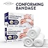 JFA Medical Conforming Bandage, Gauze Bandage Roll 7.5cm x 4m - Pack of 12 #3