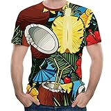 ★Mode Sportlich T-Shirt Herren Sommer Frühling Loch Hemd Kurze Ärmel Rundhals Tees Shirt Slim Fit Bluse Baumwolle Casual Pullover Sport T-Shirt Herren Unregelmäßige Polyester Kurzarm Hedging Slim Fit Bluse Sweatshirt Hoodie Top Hemd Langarm T-shirt Lange Ärmel Pullover