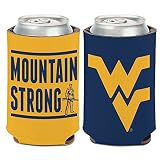 WinCraft West Virginia Mountaineers Can Cooler Slogan Design