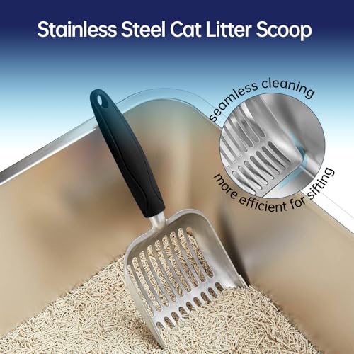 Caja sanitaria para gato de acero inoxidable cerrada miniatura 5