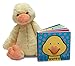 Jellycat Book and Stuffed Animal Gift Set, If I were a Duck Board Book and Bashful Duck