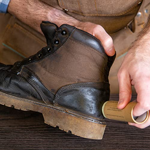 Rhino Wax - Premium Leather Boot Waterproofing Wax (2Oz) - A Terrific Leather Boot Conditioner, Softener, Protector, Moisturizer That Excels As A Waterproofer For Leather Shoes, Boots, Gloves And More #TOP4