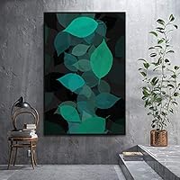 SIGNWIN Framed Canvas Wall Art Colorful Leaves Canvas Prints Home Artwork Decoration for Living Room,Bedroom - 16