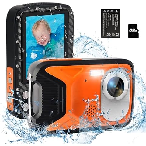 ISHARE Waterproof Digital Camera for Snorkeling Cover
