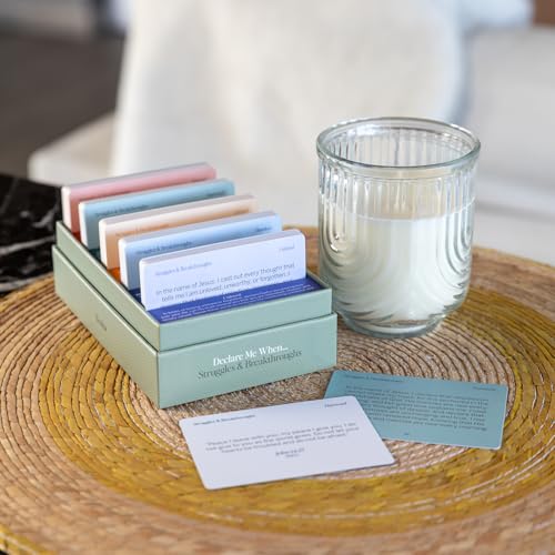 Image of Yesha Bible Verse Cards, Scripture Cards & Christian Prayer Cards - Daily Devotional Cards for Faith, Encouragement & God's Promises - 100 Mini Scripture Cards for Healing, Deliverance & Breakthrough
