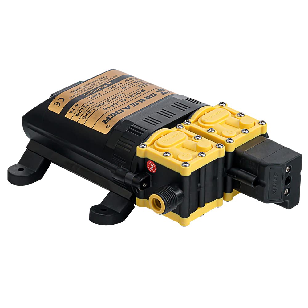 SINLEADER 水中ポンプ SL-DP16 130 PSI Sinleader Electric Diaphragm Pump High Pressure Water Pump
