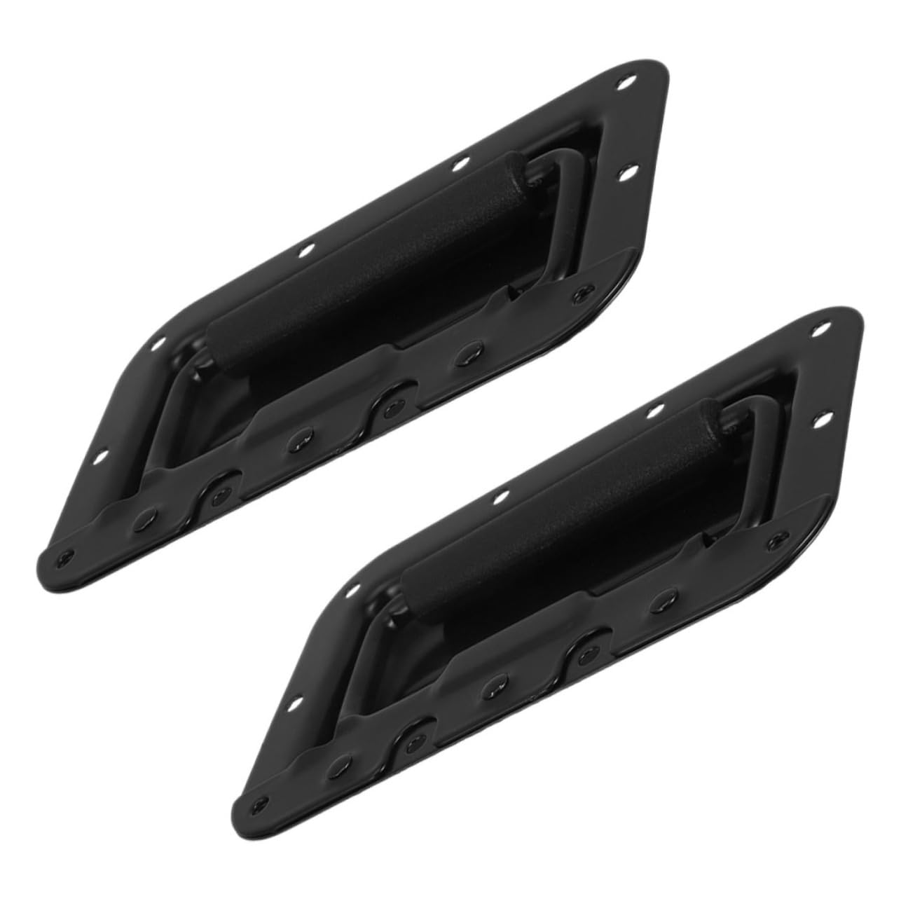 Poignées de traction encastrées 8 mm avec ressort pour armoires industrielles et flight case