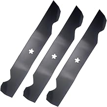 Z254 54 Inch Mower Blades for Husqvarna 187256 532187256 Z254 MZ54 LGT2554 LGT2654 YTH2454 RZ5424 YTH24V54 / Replaces OEM no. Craftsman Poulan 187256 187254