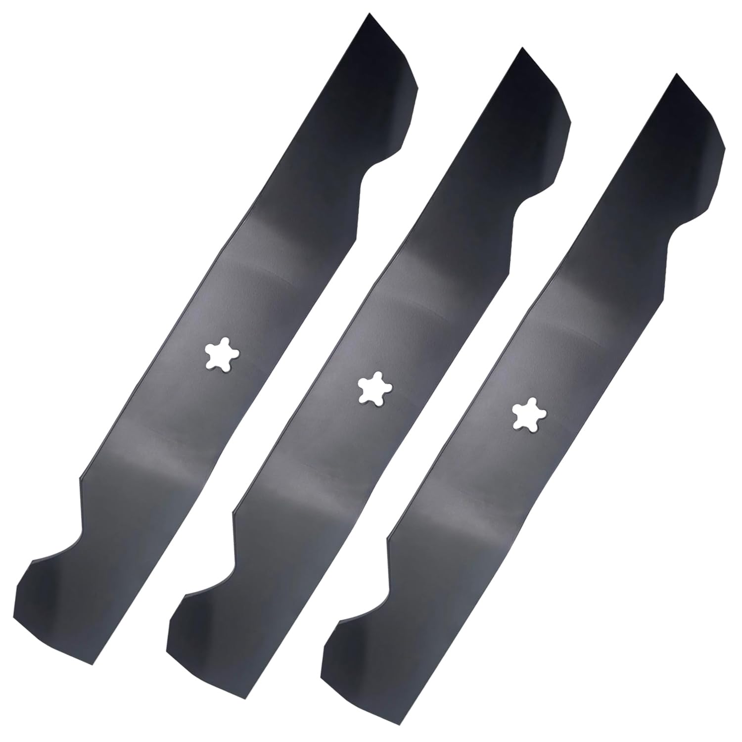 Cuchillas para cortacésped Husqvarna, Craftsman, Poulan de 54 pulgadas, sustituyen al número OEM 187256 187254 574292401 532187254 532187256 539112053