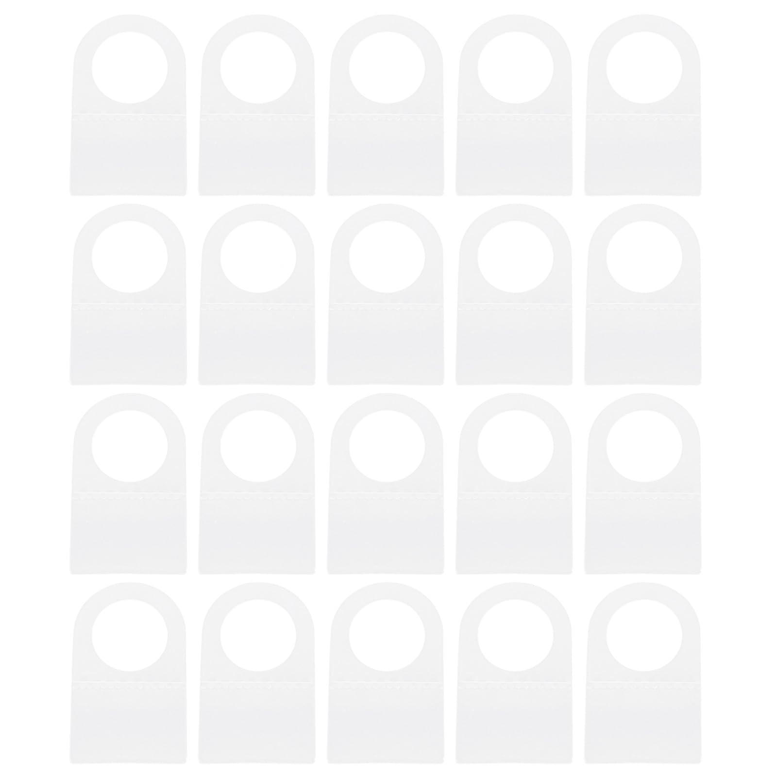 Présentation en magasin optimisée avec les crochets transparents perforés NUOBESTY