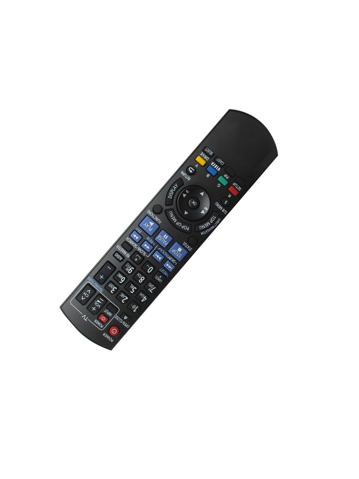Telecomando for Panasonic N2QAKB000078 N2QAYB000083 DMP-BD45GN DMP-BD45K DMP-BD45GN Blu-ray Disc Lettore DVD