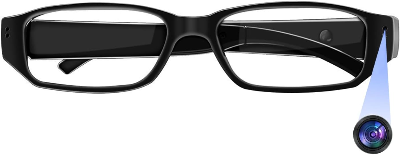 Smart Camera Glasses with Camera HD 1080P Sports Wearable Glasses for Outdoor Sports