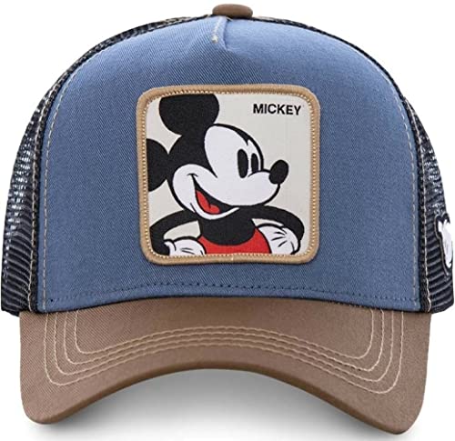 Gorra Trucker Unisex Ajustable Cartoon Mouse Azul miniatura 2