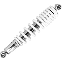 Adjustable Rear Suspension Universal Shock Absorber, 370 mm Spring Pressure Damper for ATV Motorcycle