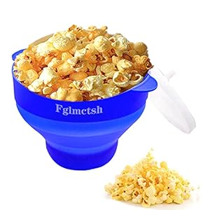 Fglmctsh A23 Microwave Silicone Popcorn Popper