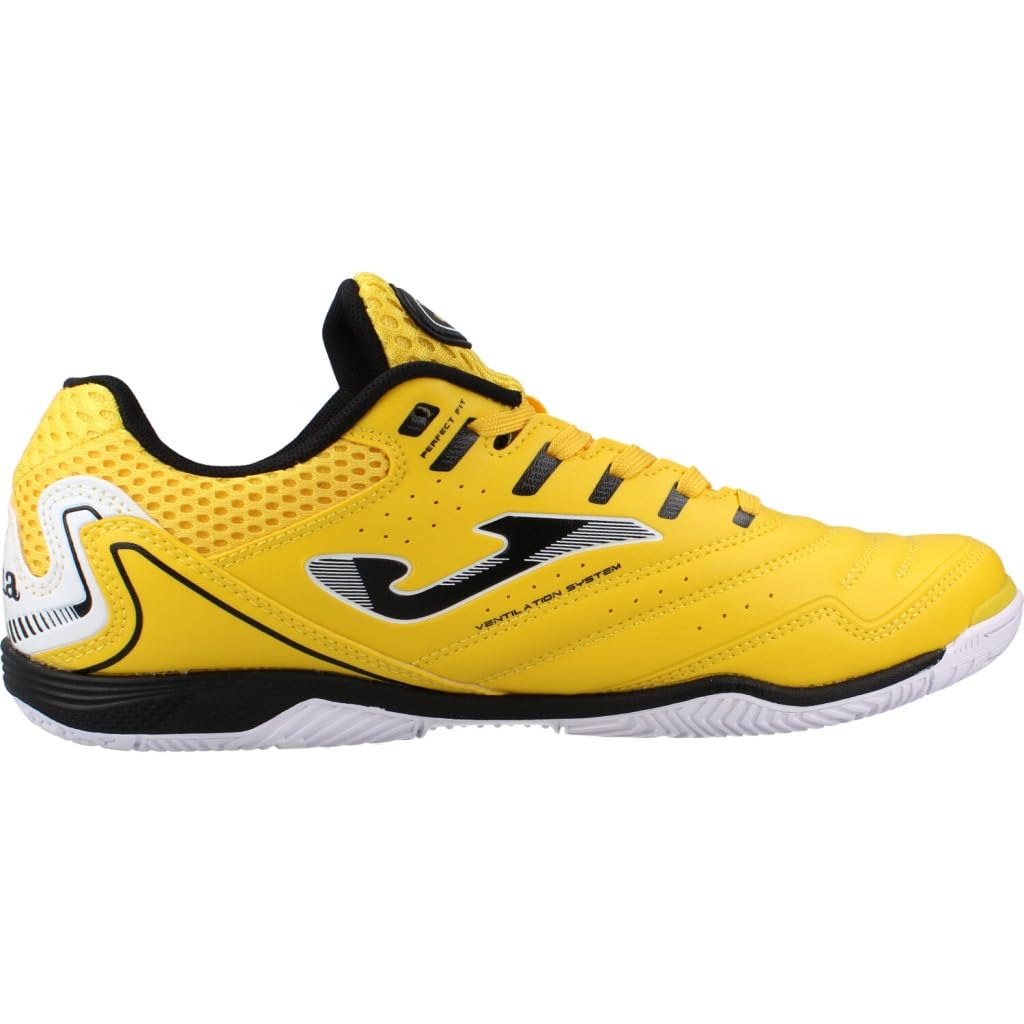 Joma Maxima 2528 IN MAXW2528IN Chaussures de sport en salle pour homme Jaune/noir