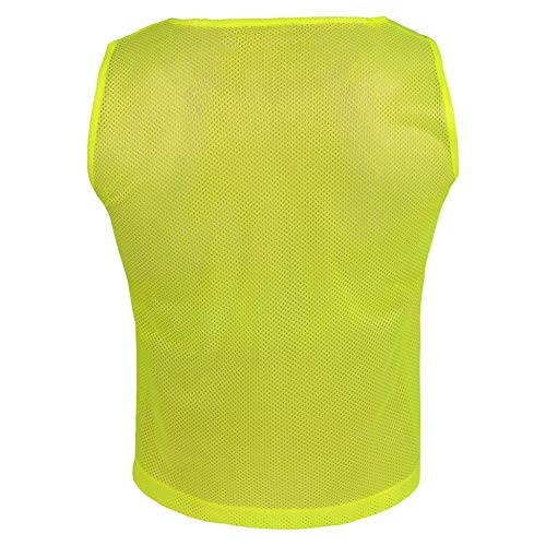 Image of Athllete LITEMESH Pinnies (Set of 12 /24 Practice Vests) Youth Pinnies, Pennies for Sports Youth, and Scrimmage Vests