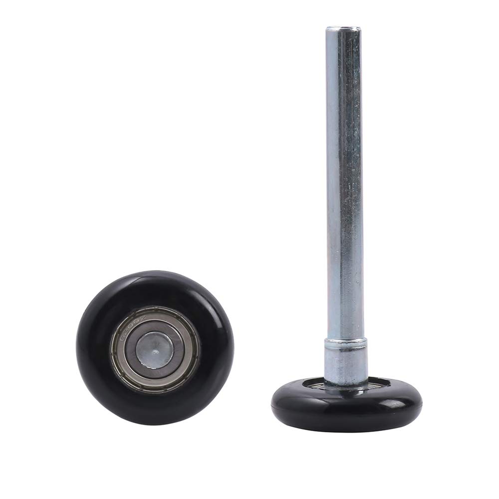 10-Pack Black Nylon Garage Door Rollers – Quiet, Smooth Replacement Wheels 7 thumbnail image