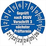 Etiketten auf Rolle, immer 3 nebeneinander geliefert, ab 500 Stück inklusive Spenderbox