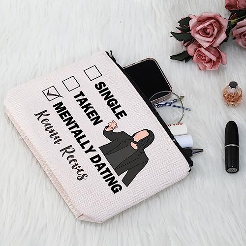 PYOUL Keanu R Inspired Gift Dating Keanu R Makeup Bag Keanu R Fan Cosmetic Bag Keanu R Merch (Dating Keanu R B) - Image 4