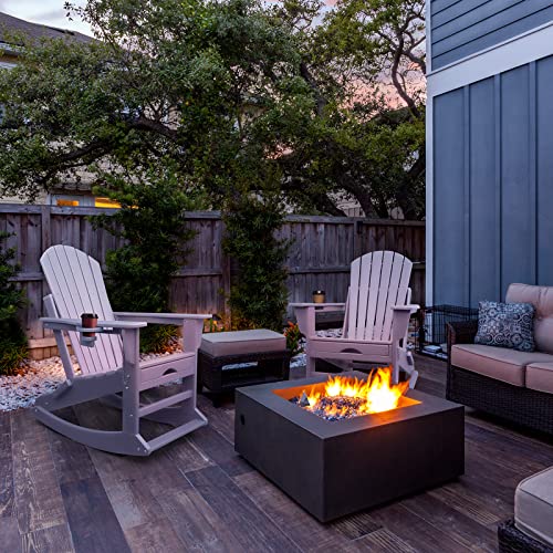 Adirondack Chair With Ottoman,Folding Adirondack Chairs,Rocking Adirondack Chair With Cup Holder,Adirondack Chairs Weather Resistant,Fire Pit Chairs,Plastic Adirondack Chairs For Adults,350 Lb #TOP6