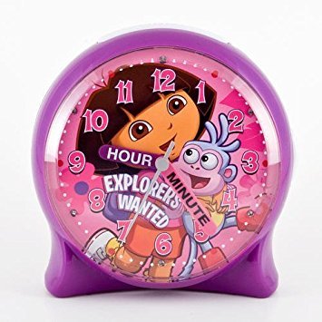 Dora Light-Up Time Teacher Clock