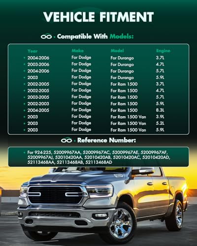 Image of SCITOO 924-225 Brake Dust Shield Rear | Compatible For Dodge For Durango 2003-2006,For Dodge For Ram 1500 2002-2005,For Dodge For Ram 1500 Van 2003 2PCS