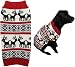 Ugly Vintage Knit Xmas Reindeer Holiday Festive Pet Clothes Dog Sweater for Large Dogs, X-Large (XL) Size