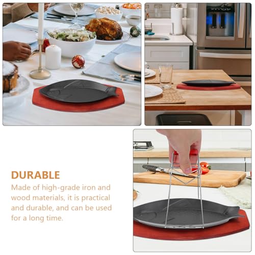 Plaque de cuisson fer de poisson antiadhésive SOLUSTRE pour barbecue extérieur - 6