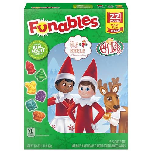 Image for Funables Elf on the Shelf Holiday Fruit Snacks