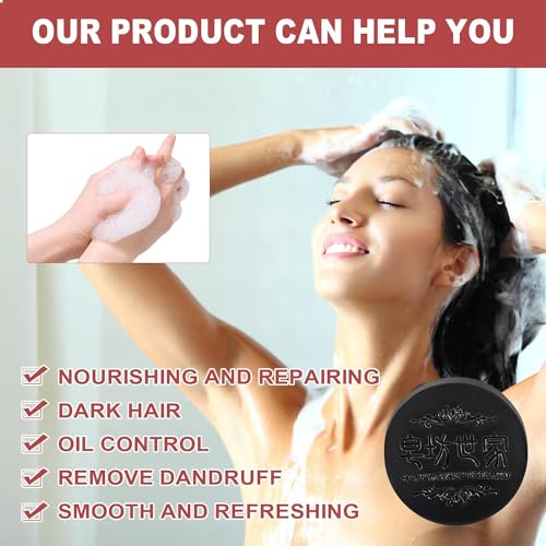 Image of Popular Polygonum Hair Soap He Shou Wu 1 bar -100g - chinese soap - pack of 1
