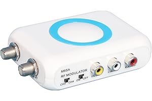 RCA Coax Adapter Modulator for Crystal-Clear Analog TV Signal