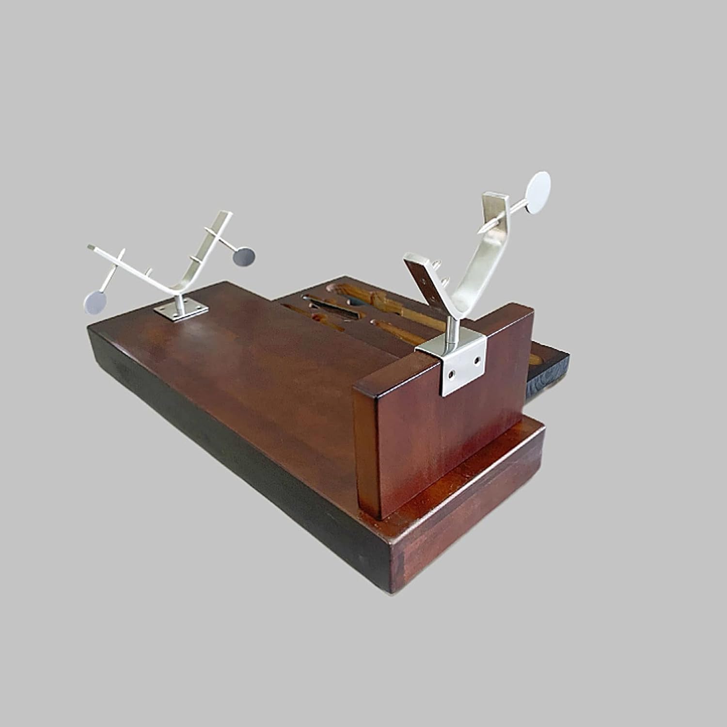 ハムスタンド/ハムラック 1ピーハムホルダーラックスタンド収納木材バーベキュー、レストランホームキッチンアクセサリー ハムホルダース