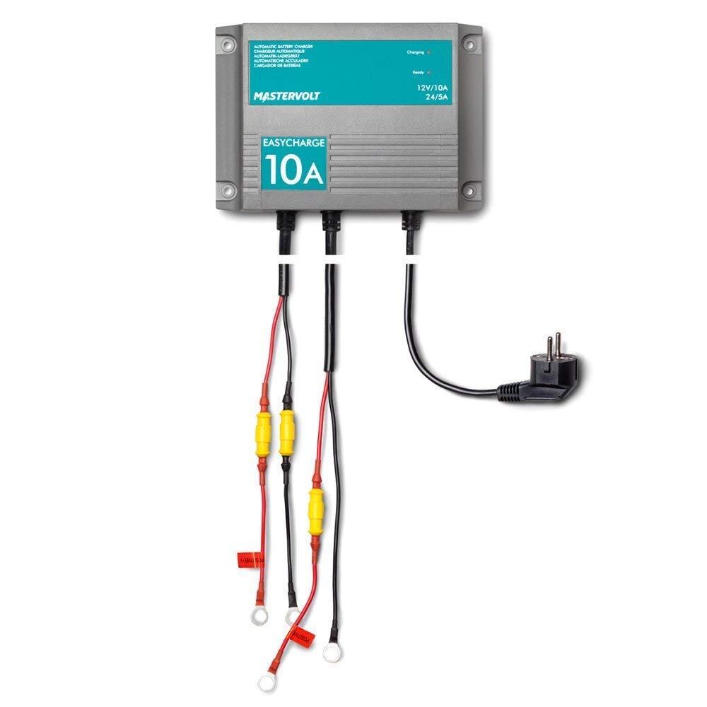 Mastervolt Easy Charge 10A - Cargador de batería impermeable (IP68)