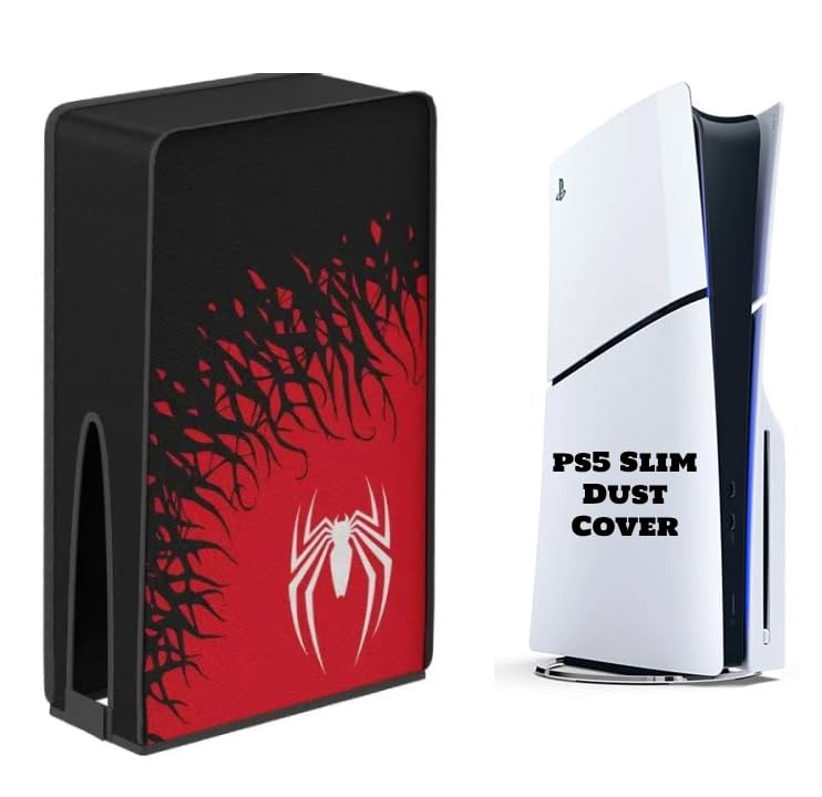 TCOS TECH PS5 Slim Dust Cover, PS5 Dust Proof Cover Protective Case Anti Scratch Waterproof Case for Sony PlayStation 5 Game Console Cover Sleeve for PS5 Digital Edition & Disc Edition (B0D79RK6YL) Amazon Price History, Amazon Price Tracker