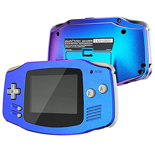 Image of IPS Ready Upgraded eXtremeRate Chameleon Purple Blue Replacement Shell Full Housing Cover Buttons for Gameboy Advance GBA - Compatible with Both IPS & Standard LCD - Console & IPS Screen NOT Included