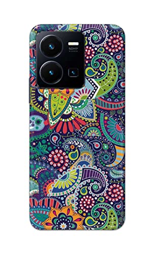 Image of Printed Hard Back Cover Case for Vivo Y35 4G Back Cover (Miraculous Patterns) -1803