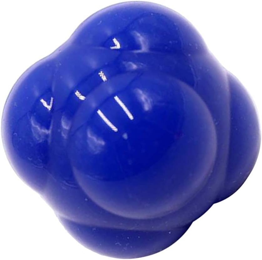 sharprepublic Reaction Ball Hexagonal Training Ball Sports Exercise Fitness Massage Ball - Dark Blue, 56mm : Sports & Outdoors