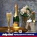 JOLLY CHEF 100 Pack Plastic Champagne Flutes Disposable 4.5 oz Clear Plastic Champagne Glasses Suitable for Wedding, Thanksgiving Day, Christmas