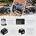 Hobby Fans Waterproof S3650 4300KV Brushless Motor 3.175mm Shaft with 60A Brushless ESC Electric Speed Controller Combo Set with Heatsink and Programming Card for 1/10 Remote Control Car Truck, Blue