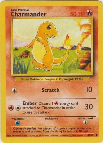 Miniatura 1 de Pokemon - Charmander (46/102) - Conjunto de base