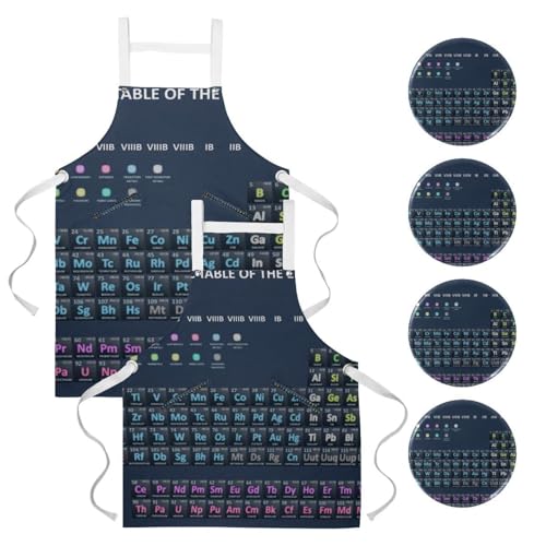 Tablier de serveuse pour le travail avec 4 broches pour ajustement facile